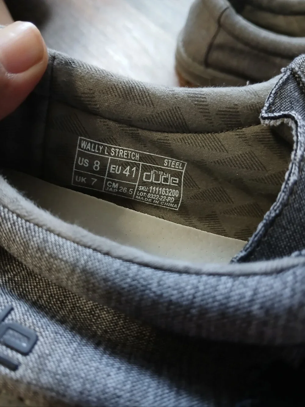 Hey‎ Dude Heather Gray Casual Slip-On Loafers Men